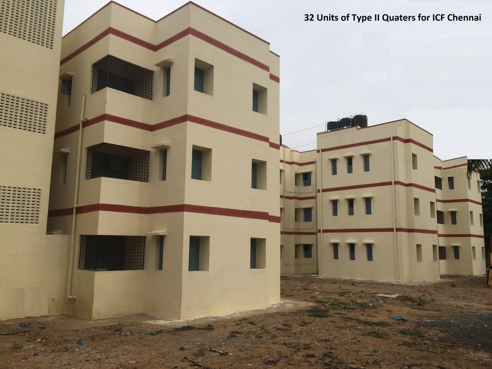 Replacement of 36 units quarters for ICF